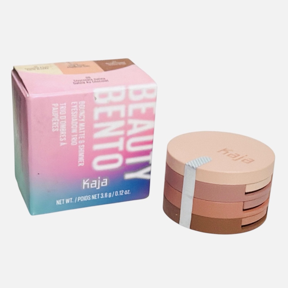 Kaja Play Bento Bronzer Blush Blendable Sculpting Trio 08 Chocolate Dahlia - Picture 13 of 13